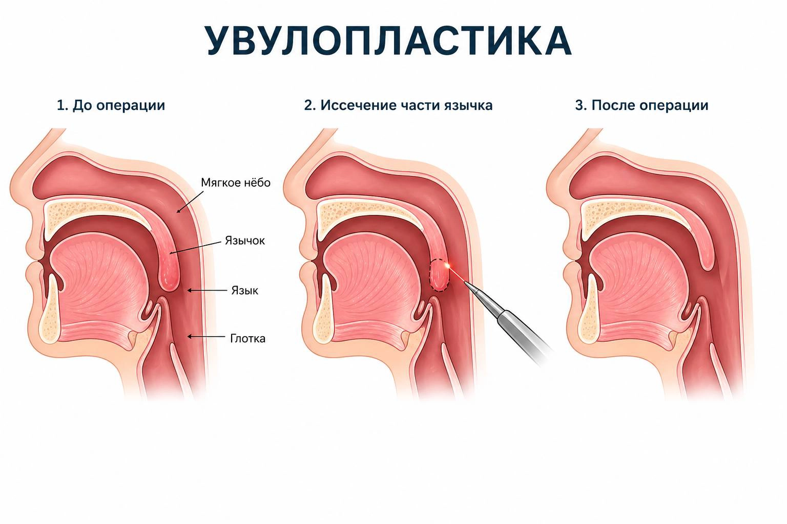 Лазерная увулопластика
